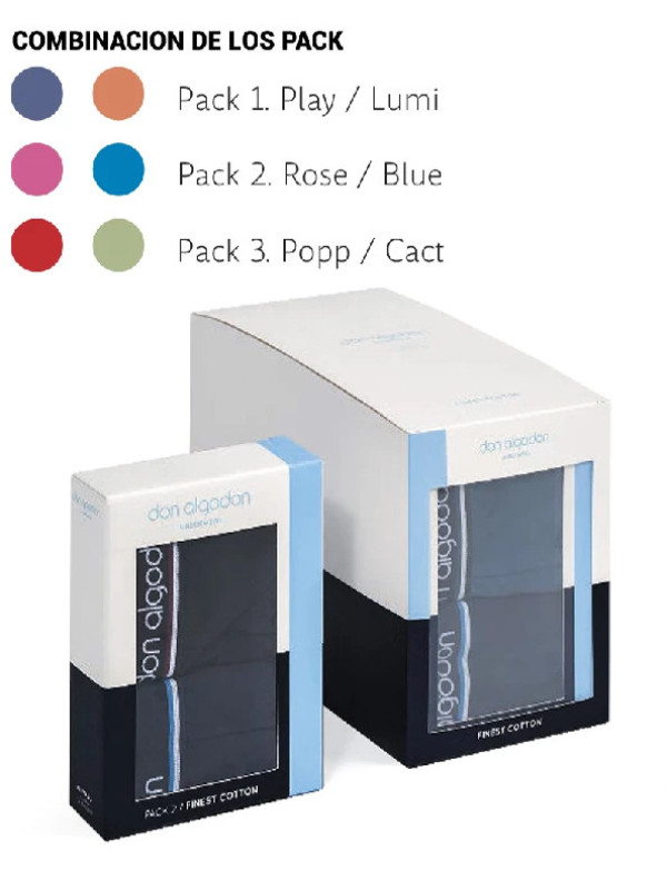 Slip Don Algodón Pack de 2